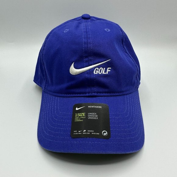 Nike Accessories Nike Golf Hat Heritage 86 Dri Fit Adjustable Blue